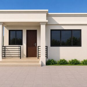 3 Bedroom Single-Storey Floor Plan & 3D Design Package